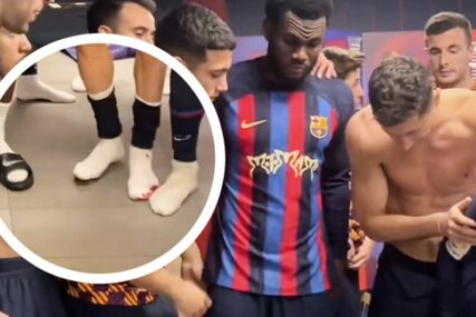 Igrači Barce užasnuto gledali nogu Lewandowskog nakon El Clasica
