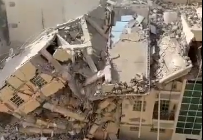 Srušila se višespratna stambena zgrada u Dohi, jedna osoba poginula (VIDEO)