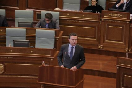 Kurti u Skupštini Kosova: Evropski plan štetan po Kosovo zato ga Vučić nije potpisao
