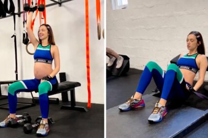 Djevojka pokazala kako izgleda trening u 7. mjesecu trudnoće
