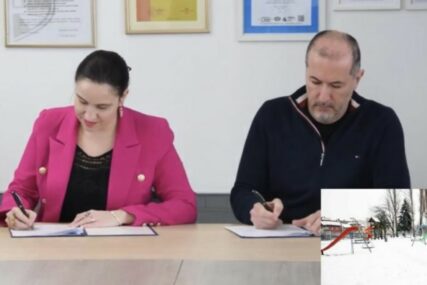 Karić i Tanović potpisali sporazum o izgradnji igrališta na Čengić Vili