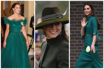 Zašto Kate Middleton često nosi zelena izdanja od glave do pete?