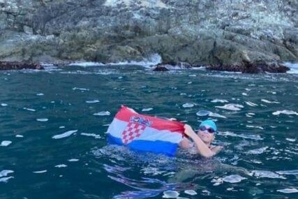 NAJMLAĐA IKAD Dina Levačić postala 22. osoba na svijetu koja je preplivala "Oceans Seven"