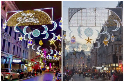 London osvijetljen lampicama povodom ramazana. Iftari će se održavati na stadionima