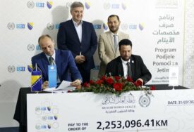 Liga muslimanskog svijeta dodijelila više od 2 miliona KM novčane pomoć za jetime u BiH