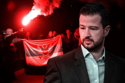 Novog predsjednika Crne Gore slavili srpskim zastavama, s tri prsta u zraku. Zašto?