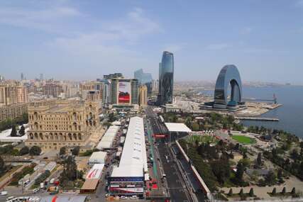 Ulice Bakua sedmi put pretvorene u pistu za trku Formule 1 (FOTO)