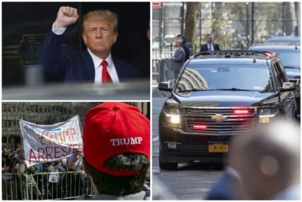 "Pravosuđe je umrlo u Americi": Trumpu uzeli otiske prstiju, situacija na ulicama sve napetija