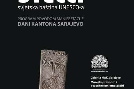 Izložba 'Stećci – svjetska baština UNESCO-a' 3. maja u Galeriji 'MAK