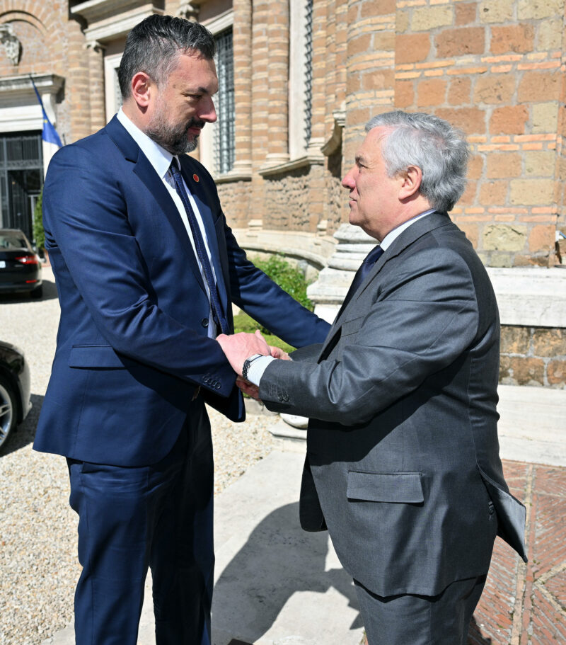 FOTO: KONAKOVIĆ
 I ITALIJANSKI MINISTAR VANJSKIH POSLOVA ANTONIO TAJANI/EPA-EFE/ETTORE FERRARI