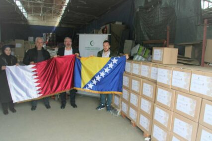 Od srca za narod BiH: Ramazanski prehrambeni paketi iz donacije Države Katar
