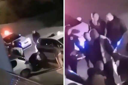 DRAMA U SARAJEVU  Nasrnuo na djevojku, pa onda i na policajca. Vadili se i noževi