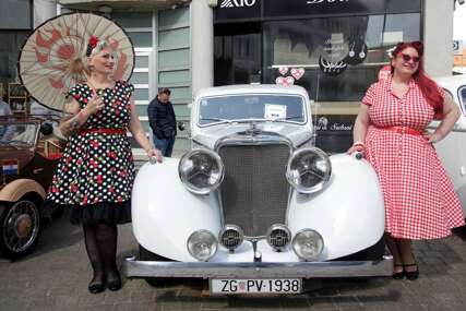 Ljubitelji oldtimer mašina uživali u Zagrebu