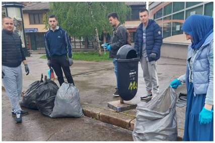 Bravo omladino! Dok traje spor komunalnog preduzeća i Grada, zenički studenti očistili smeće