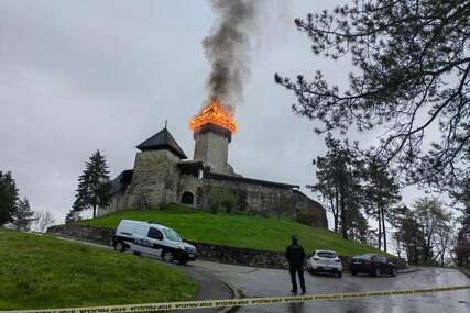 Požar pod kontrolom, ogromna šteta na Velikokladuškoj tvrđavi