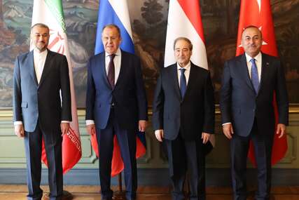 U Moskvi počeo sastanak ministara vanjskih poslova Turske, Rusije, Irana i Sirije