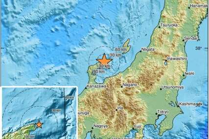 Zemljotres jačine 6,3 stepena pogodio zapadni Japan