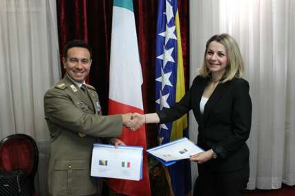 Potpisan Plan bilateralne vojne saradnje s Republikom Italijom za tekuću godinu