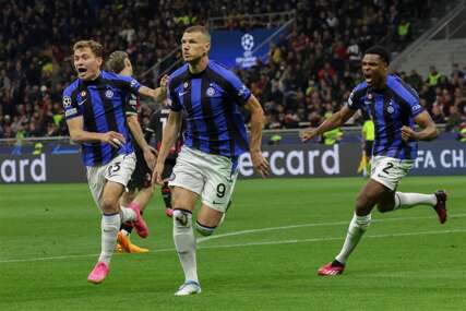FOTO/VIDEO  Džeko zabio, internet eksplodirao: Gledaš li ti ovo moj Lukaku?