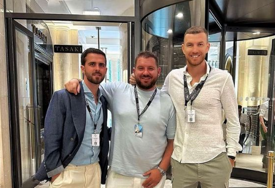 Edin Džeko i Miralem Pjanić u Monacu