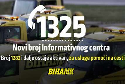 Nova promjena pozivnog broja za Informativni centar BIHAMK-a