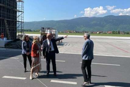 Ministrica Nasiha Pozder danas posjetila radove na Međunarodnom aerodromu Sarajevo