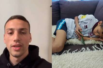(VIDEO) Varešanović bolesnom dječaku poslao dres uz emotivnu poruku podrške
