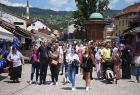 Lijepo vrijeme i šetnja Baščaršijom: Evo iz kojih država je najviše turista u Sarajevu (FOTO)