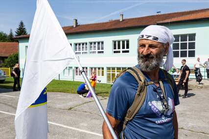 Nisvet Dizdarević pješači od Pariza do Srebrenice: Snagu mi daje sjećanje na žrtve genocida