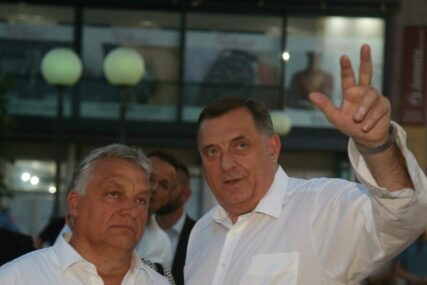 Orban i Dodik šetali Banja Lukom