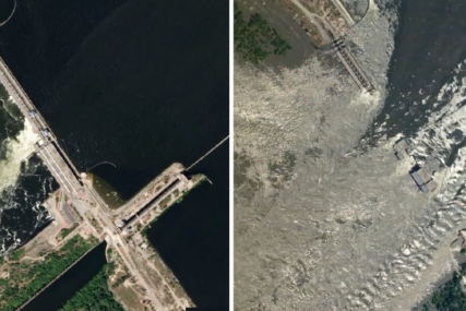 Ukrajina: Rezervoar Kahovka izgubio tri četvrtine vode, ali su zalihe vode za hlađenje Zaporožja stabilne