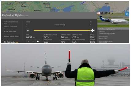 Prigožinov avion sletio u Bjelorusiju