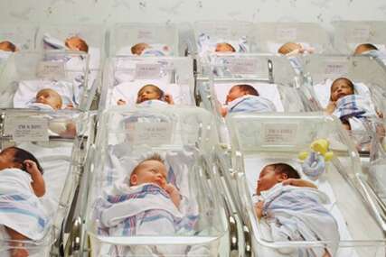 Negativan prirodni priraštaj u osam kantona u FBiH, u junu rođene 1.233 bebe