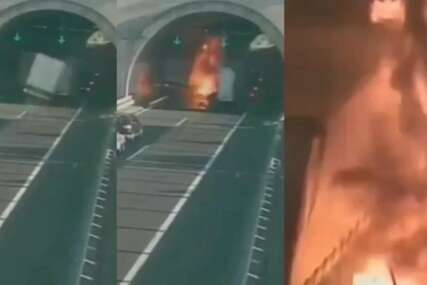 Snimak nesreće kod Maribora: U tunelu je bilo 800 stepeni Celzijusa