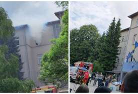 Vatrogasci, hitna, studenti na terenu: Šta se dešava na Kampusu Univerziteta u Sarajevu?