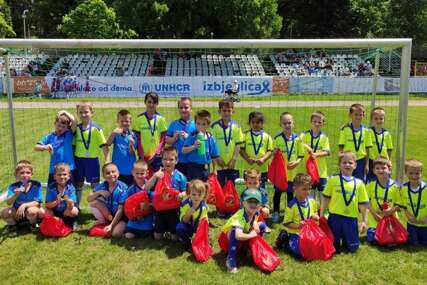 UNHCR u Bihaću podržao dječiji turnir u fudbalu