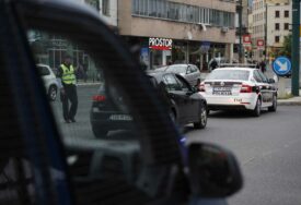 Sudar tri automobila u Sarajevu
