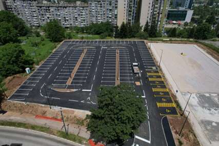 Završena izgradnja novog parkinga sa 125 mjesta u B fazi Alipašinog Polja