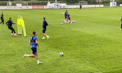 (VIDEO) Pogledajte trening reprezentacije BiH, Tahirović trenira individualno 