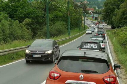 BIHAMK: Na magistralnom putu Bradina-Konjic saobraća se usporeno zbog saobraćajne nesreće