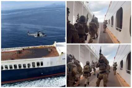 Migranti oteli teretni brod u Italiji, napali posadu. Uhapsili ih specijalci