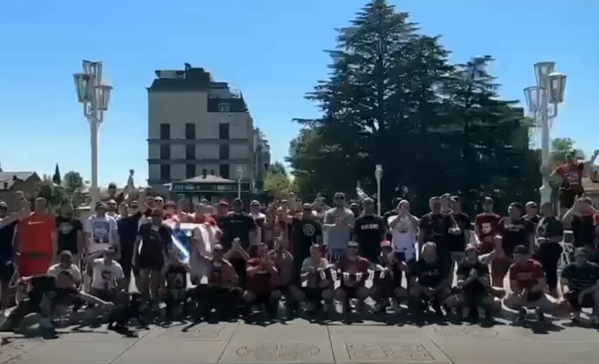 Horde zla objavile novi video: Bježanija po Kutaisiju, neki su završili ...