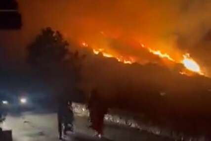 Korzika gori, 200 vatrogasaca se bori s vatrom (VIDEO)
