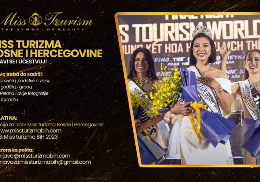 FOTO: PR/DIREKCIJA ZA IZBOR MISS TURIZMA BIH