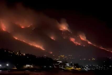 Dva požara kod Dubrovnika, jedan zaprijetio kućama, gase i dva kanadera