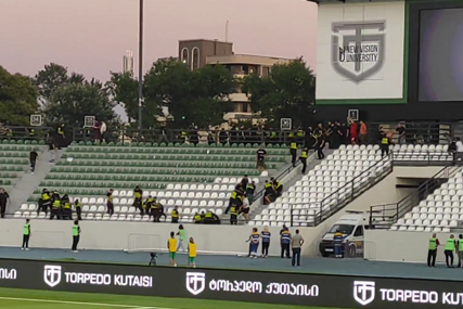 Horde zla se potukle sa policijom na stadionu u Gruziji, izbačeni sa tribine