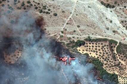 Satelitske snimke pokazuju pustoš koju su požari u Grčkoj ostavili iza sebe