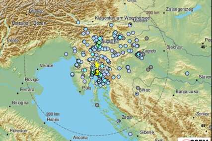 Jak zemljotres zatresao Hrvatsku
