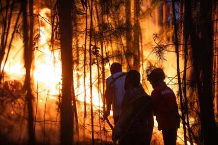 Iberijski poluotok u plamenu, stotine vatrogasaca jedva izlaze na kraj s vatrom (FOTO)