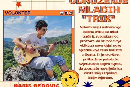 Mladi koji pomažu mladima: Haris Đedović volontira, podučava mlađe da sviraju gitaru i slikaju